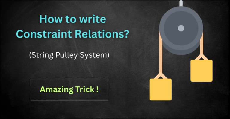 String-Pulley Constraint Relations