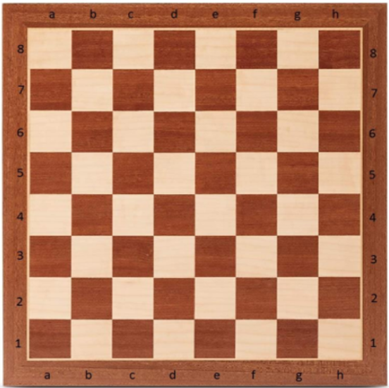 chessboard with side notations